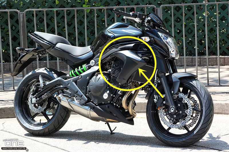 ER-6N ER6N 12-13-14-15年前转向灯板 前包板 侧板边板 外壳