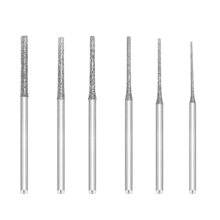 全力道玉石打孔针金刚石钻头翡翠水晶玛瑙琥珀蜜蜡钻孔世新2.35柄