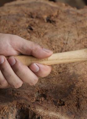 木槌木工锤皮具锤榫卯结构鸡翅木【木爻Craft】