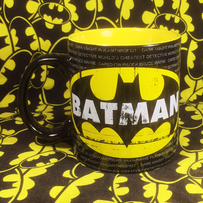 美国进口batman大容量涂鸦水杯子