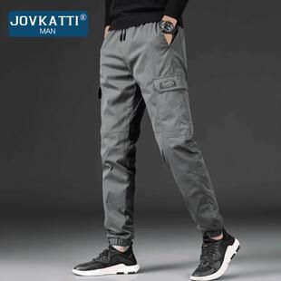 加厚保暖中年防寒束脚休闲长裤 JOVKATTI男士 新款 2025冬季 男 羽绒裤