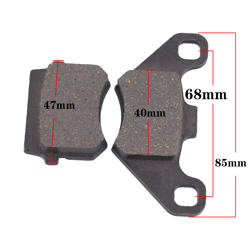 ATV 小公牛四轮沙滩车配件前后刹车片 摩擦片刹车皮卡丁车碟刹片