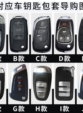 折叠遥控器硅胶套外壳钥匙包