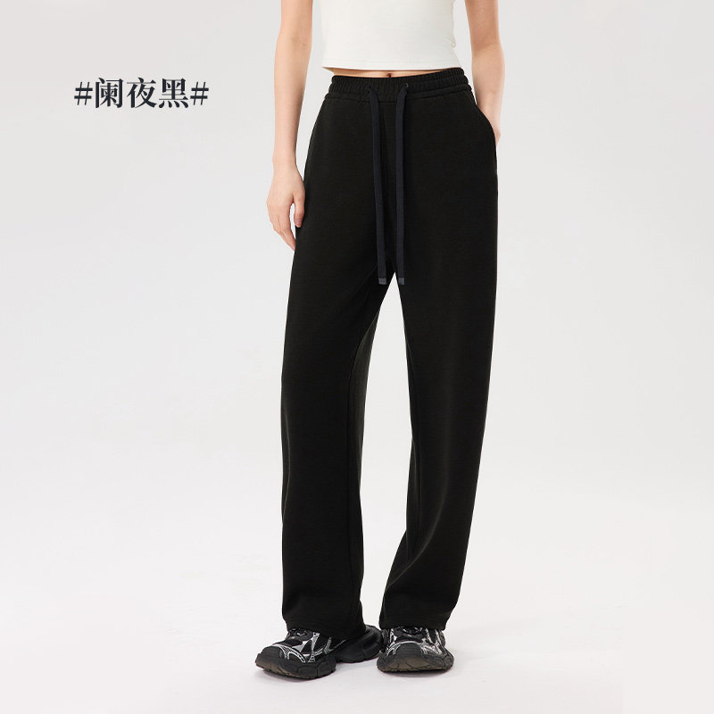 Q 弧线拼接弯刀裤DJQ5655暖肤绒系列柔软舒适秋冬款女士裤子休闲 - 星辰生活体验馆出品