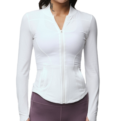 FLYOGA飞蓝瑜伽外套修身百搭显瘦