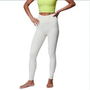 FLYOGA飞蓝瑜伽服羽感窈窕裤穿跑步运动健身紧身长裤女Z3912-6