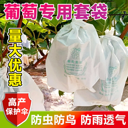 【葡萄专用套袋】原木浆防水纸袋