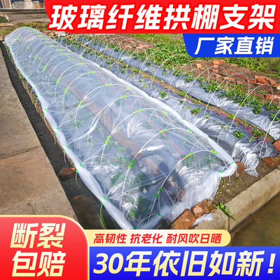 玻璃纤维小拱棚支架农家用菜棚