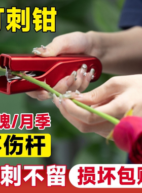 玫瑰打刺钳玫瑰花打刺器花艺鲜花打刺宝神器去刺器花艺剪刀工具包