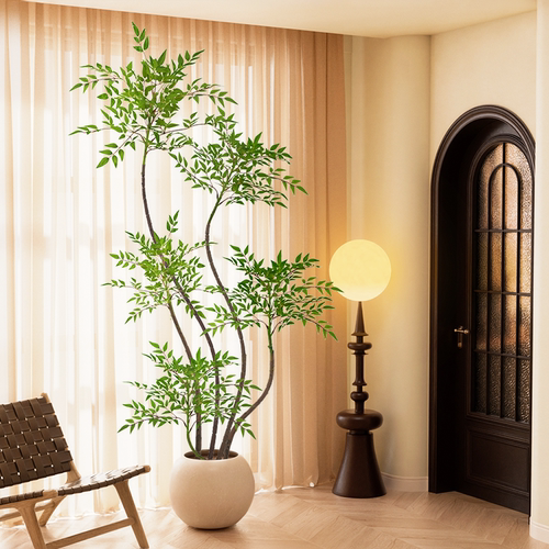 【仿真南天竹】高端轻奢大型摆设