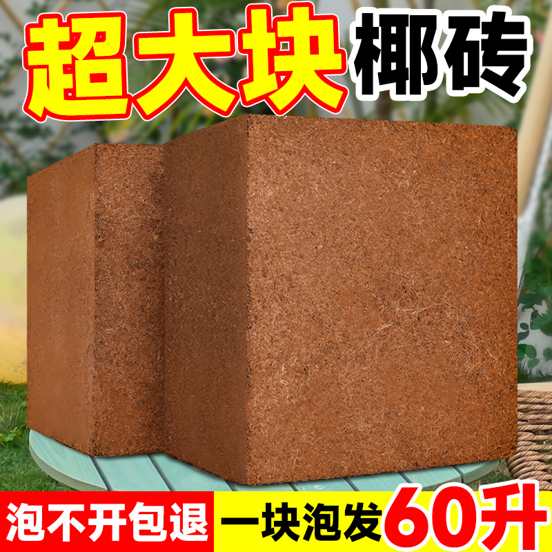 大块椰砖营养土养花专用