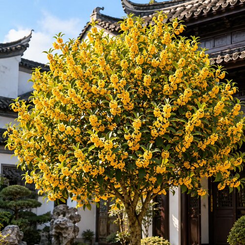 【5A级品质】正宗桂花树苗地栽