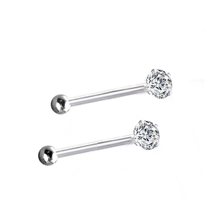 99足银耳骨钉女2025新款潮睡觉不用摘养耳洞纯银耳钉耳洞防堵耳环