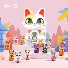 正品CASSY卡茜猫招财猫LUCKY幸运系列潮玩手办盲盒玩具摆件