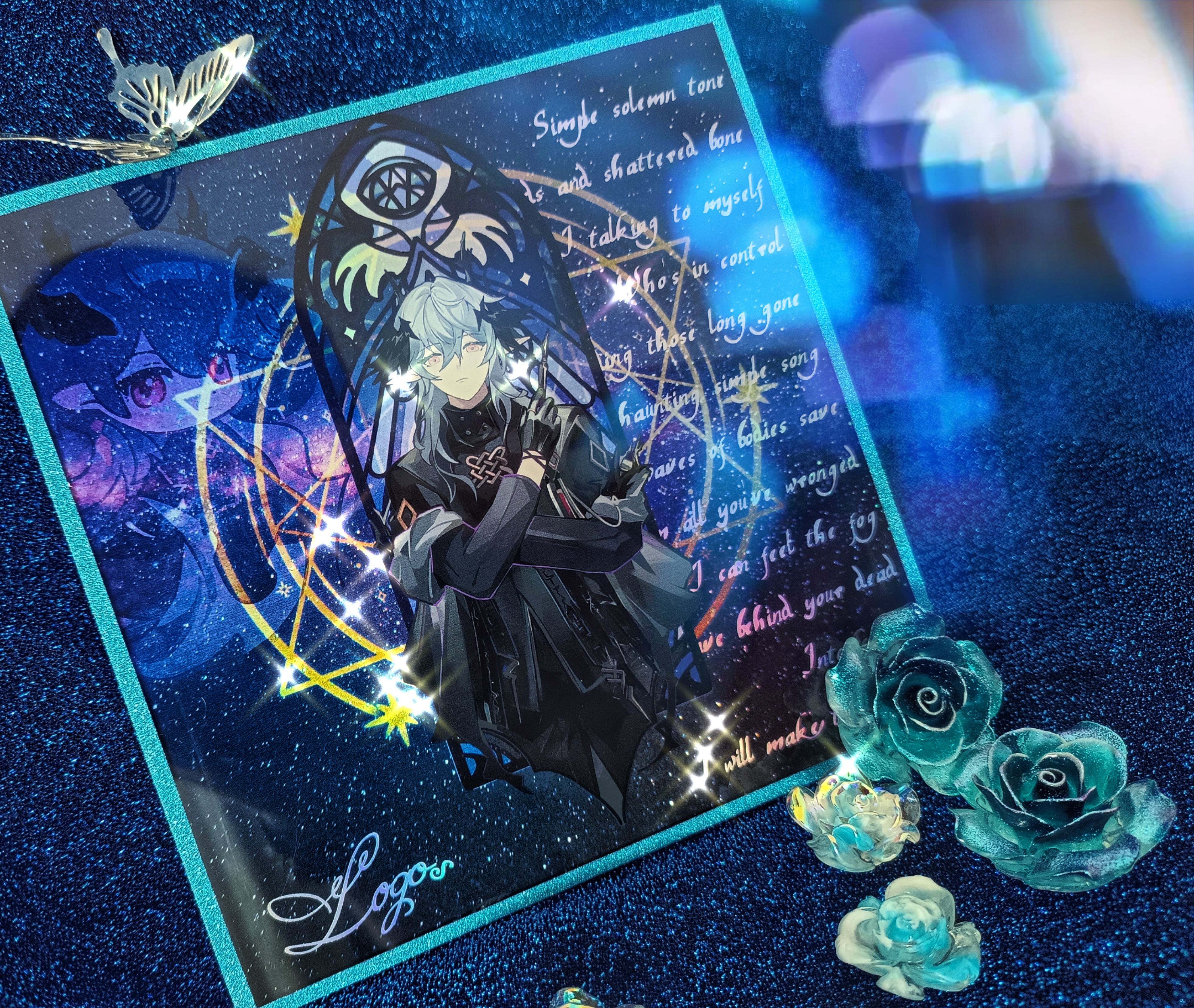 【现货】明日方舟 彩窗系列 logos逻各斯同人周边图片