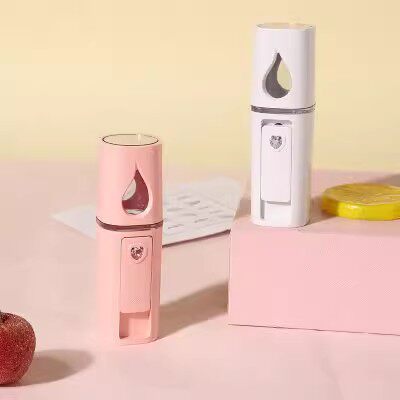 398包邮纳米带镜面补水仪冷喷美容加湿喷雾面部蒸脸器带USB充电宝