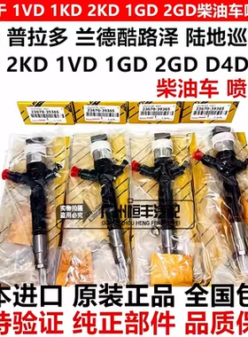 适用丰田霸道普拉多1KD2KD兰德酷路泽1VD 1GD2GD D4D柴油车喷油嘴