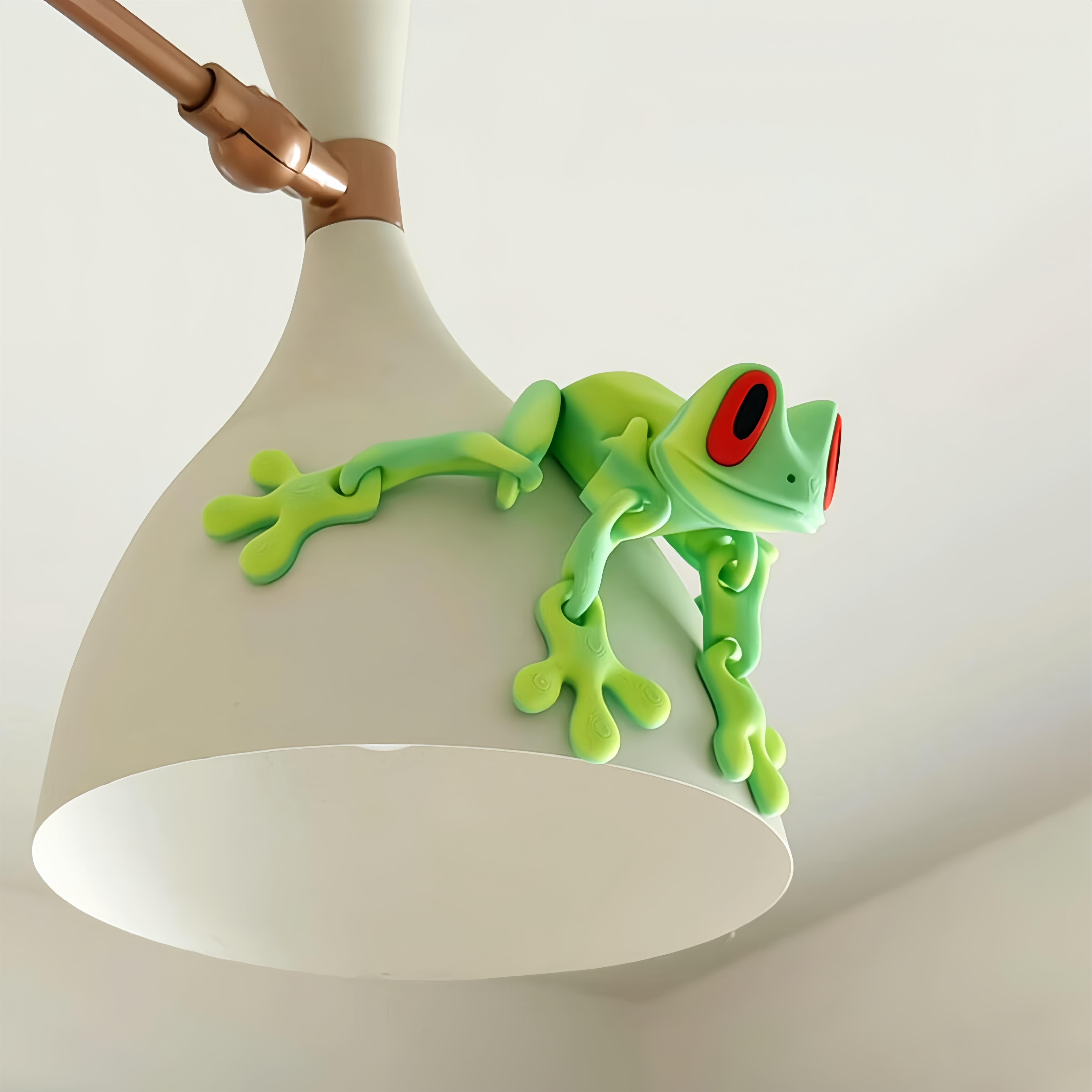 3d打印青蛙磁吸冰箱贴磁贴个性创意2025新款装饰稀奇古怪立体有趣