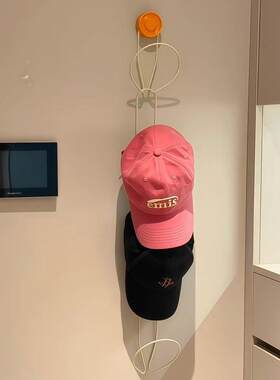 吸盘帽子挂钩家用入户玄关门后免打孔壁挂围巾包包置物架收纳神器