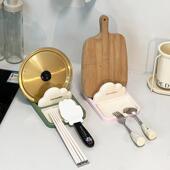 吸盘锅盖架厨房家用台面多功能置物菜板锅盖放置器 原地焕新家