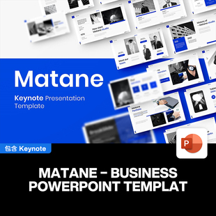 现代极简专业蓝色商业提案公司介绍年终汇报总结营销报告ppt模板