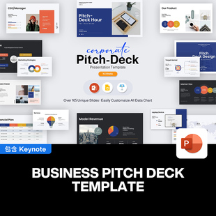 105页专业通用商业提案融资创业投资项目总结汇报市场分析ppt模板