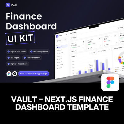 双配色数字银行金融后台Dashboard管理系统仪表盘源码UI设计模板