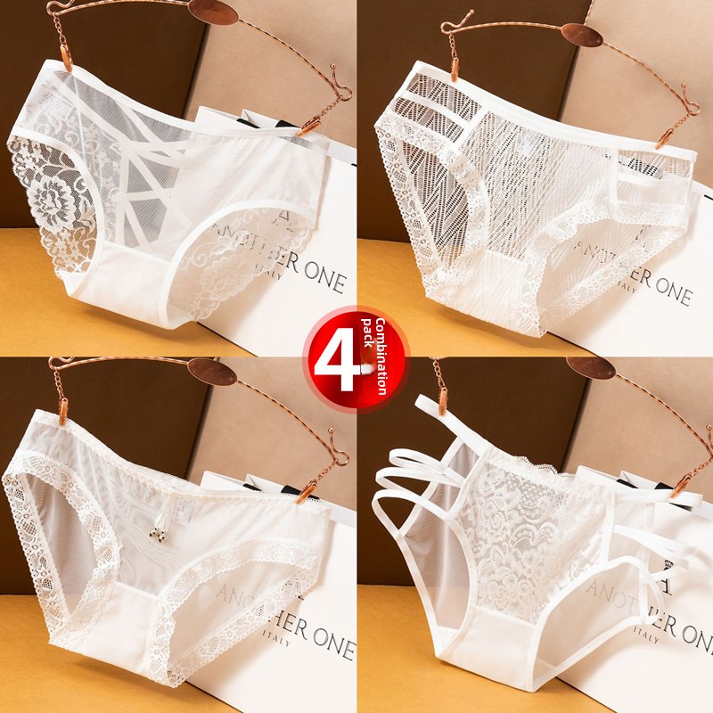 性感迷人的白色女性内衣,蕾丝,透明,无缝网,剪裁,纯粹的欲望