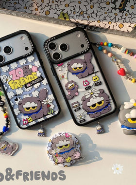 GD权志龙zoa猫咪磁吸支架手机壳适用iPhone17promax全包防摔苹果16pro可爱15pm个性手机链17Magsafe保护套11