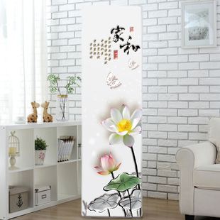 空调罩柜式方柜机立式室内家用客厅通用新中式空调罩子方形防尘套