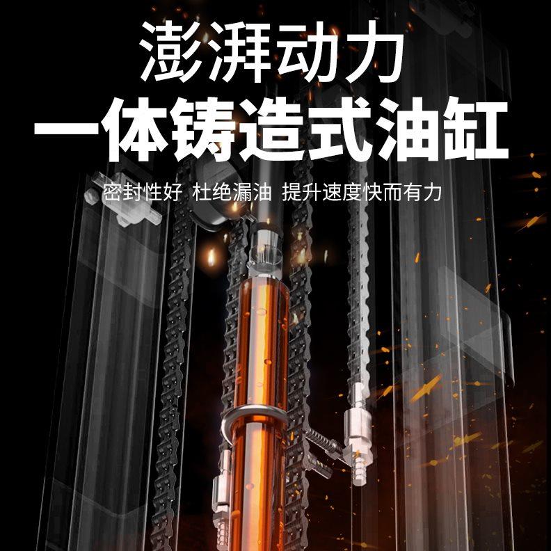 上海沪工手动液压堆高车随车叉车升高车人力升降车地牛液压车铲车