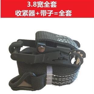 国标加厚货车捆绑带拉紧器板带货物固定收紧器汽车紧绳器捆绑军绿
