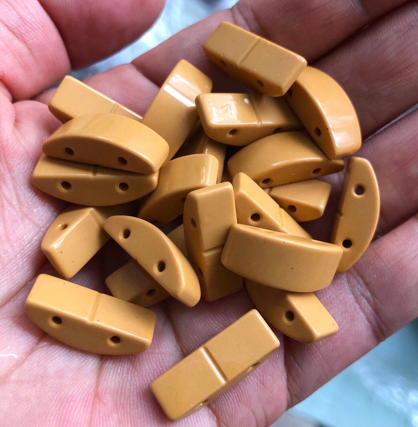 托玛琳珠子 月牙半月珠子手链散