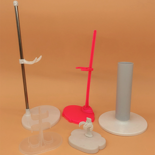 多款多样cm换装洋娃娃通用站立支架BJD素体改妆裸娃塑料眼镜衣架