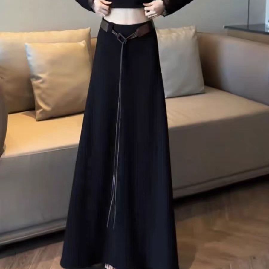 2025年新款气质显瘦高腰半身裙女