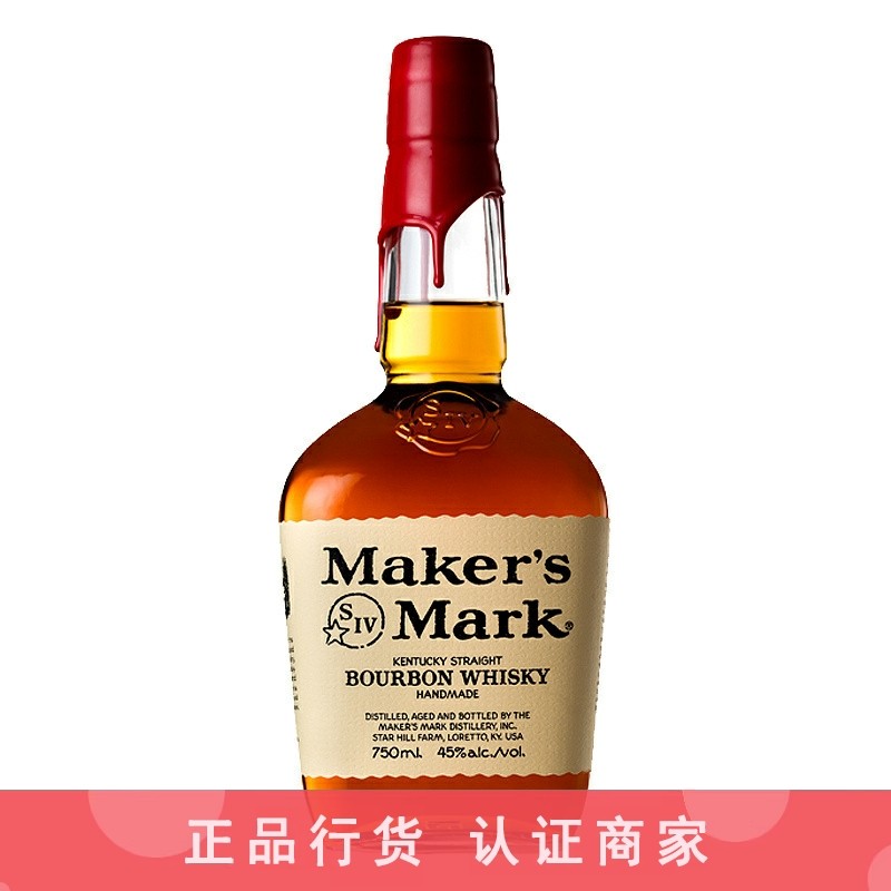美格波本威士忌洋酒 Maker's Mark Bourbon Whisky 美格威士忌
