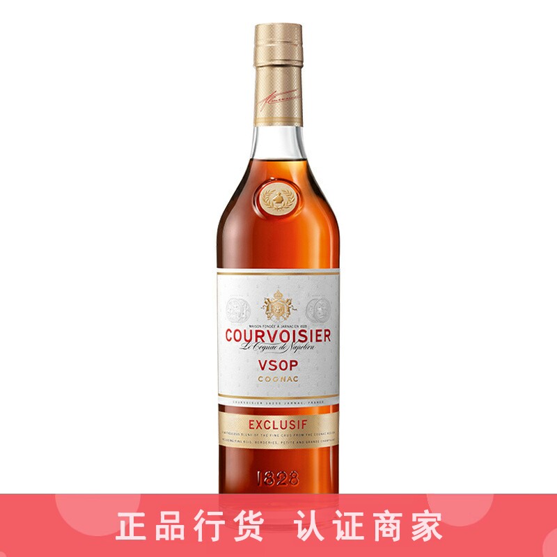 Courvoisier馥华诗拿破仑VSOP金尊干邑白兰地法国洋酒700ml无盒