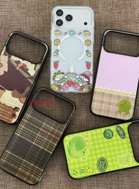 【暖暖小屋系列手机壳】强磁手机保护防摔全包Pop可爱联名苹果17ProMax磁吸透明手机壳幸运Boocha泡骚手机壳