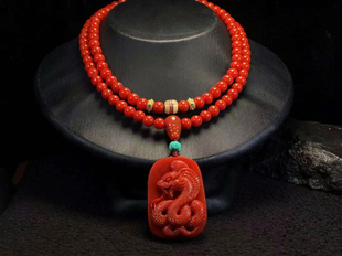 瓦西南红雕刻蛇毛衣链百香籽耳坠手串链吊坠百搭时尚锁骨链挂件男