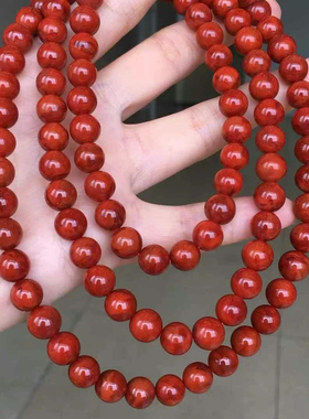 精品南红瓦西108颗佛珠单珠多宝手串diy海纹石蜜蜡翡翠舒俱来铜发