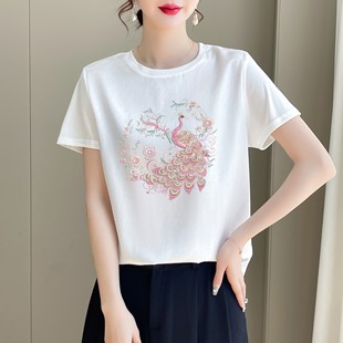 百搭2025款 同城服裝 T恤純欲風(fēng)辣妹短款 夏季