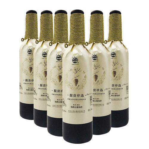 长白山馥贵甄选6度甜红酒740ml