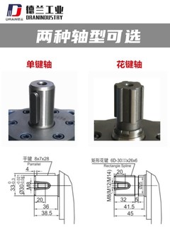 BM3液压马达/BM2-160 125 315吊车挖机起重旋转盘渔船起网 油马达