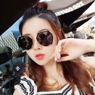 正品牌朋帕森偏光太阳镜女士新款防紫外线眼镜长脸圆脸开车墨镜潮