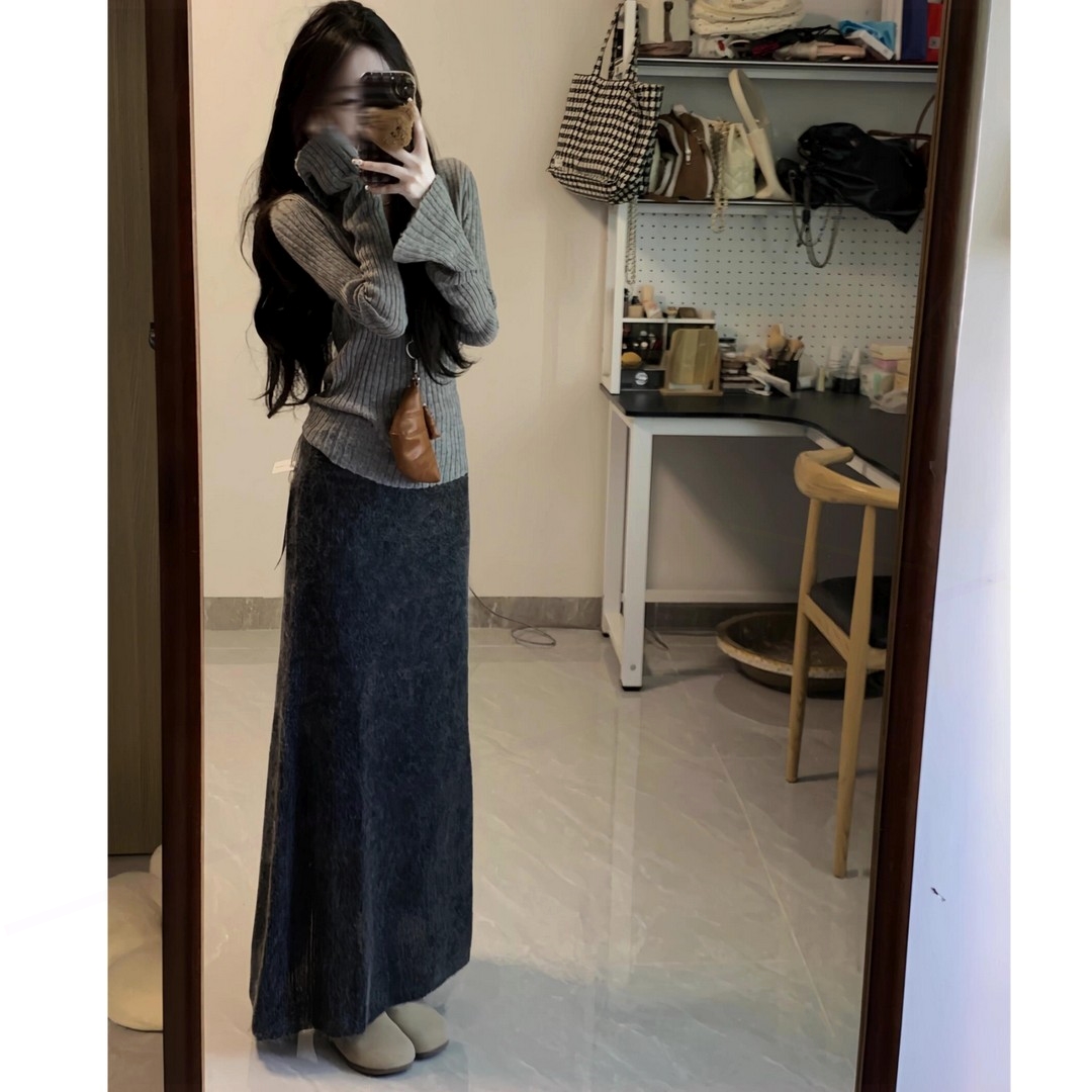 工作室原创2025秋冬女装富家千金
