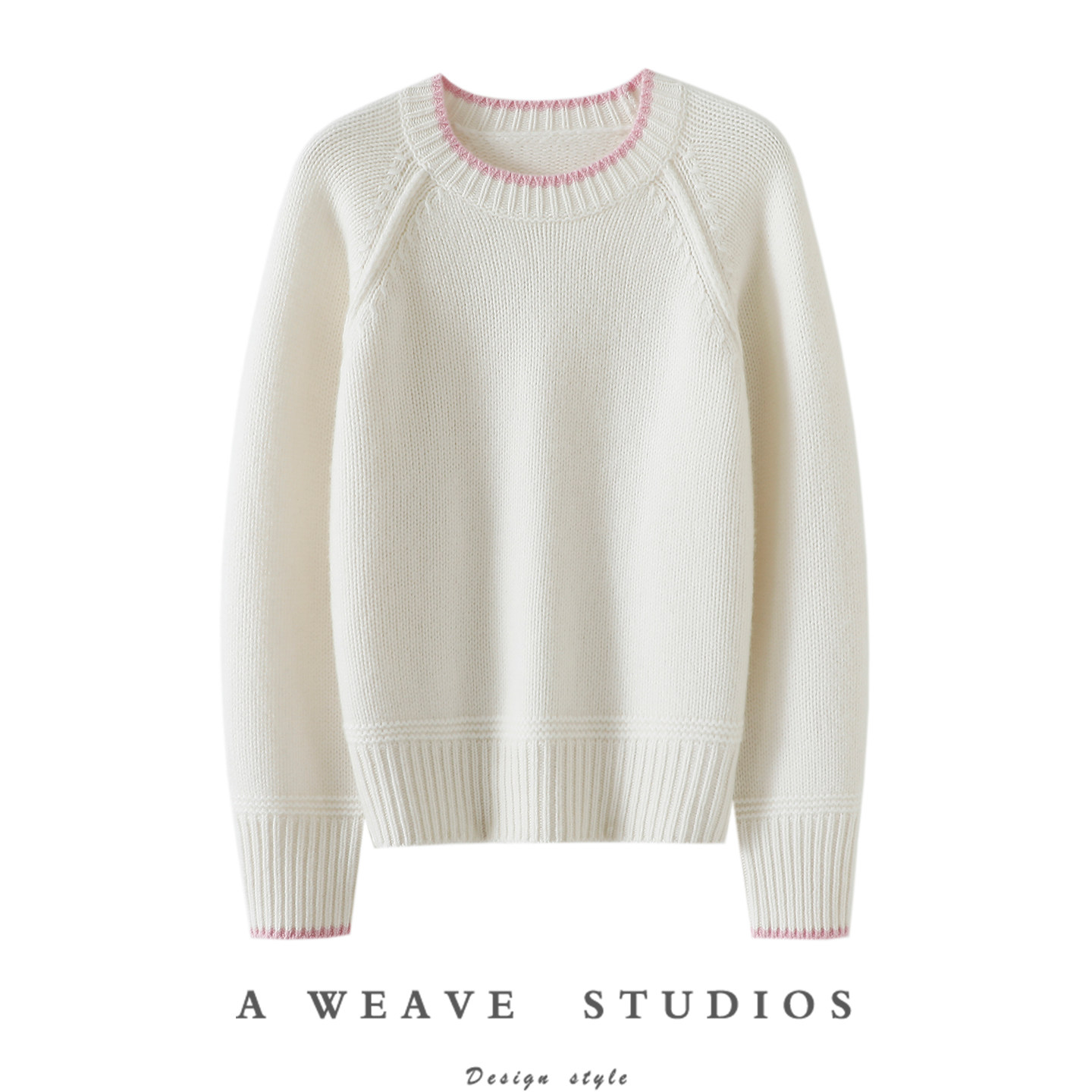 官方正品！美到流口水~加厚100%纯山羊绒衫女圆领纯羊绒毛衣宽松,女装/女士精品,羊绒衫,淘宝优惠券,粉丝福利购,淘宝优惠卷