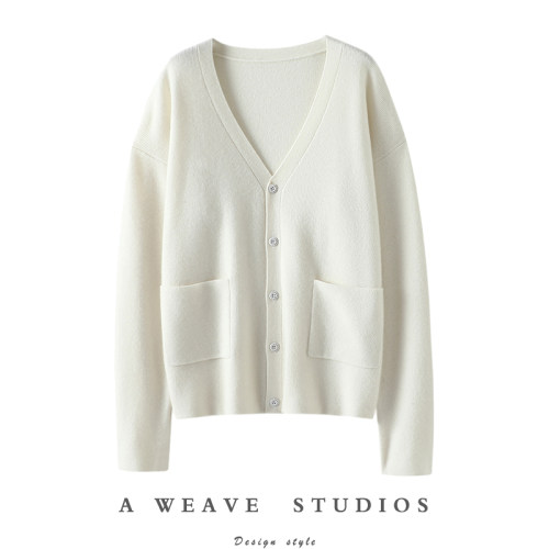 启超官方高端100%纯山羊绒衫