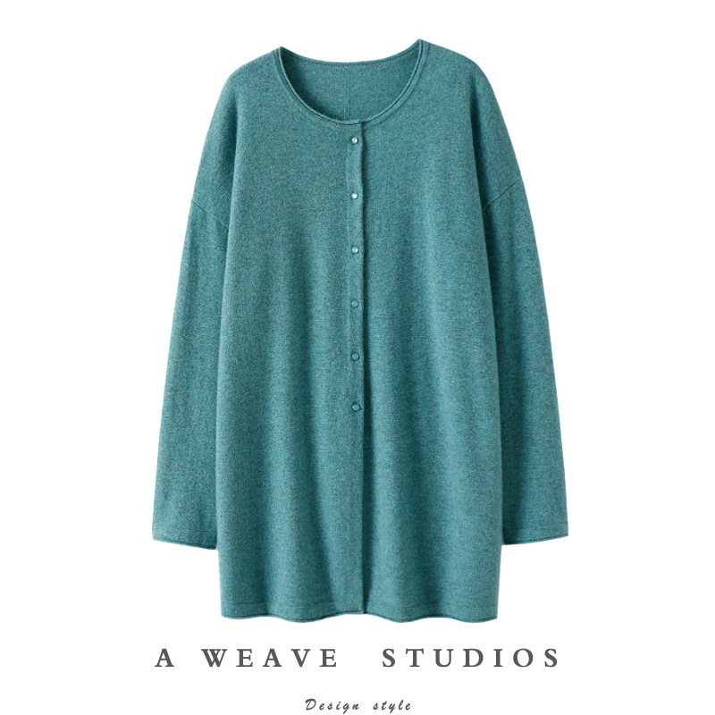 气质到失语~中长款圆领100%纯山羊绒开衫女毛衣针织外套秋冬新款,女装/女士精品,羊绒衫,淘宝优惠券,粉丝福利购,淘宝优惠卷