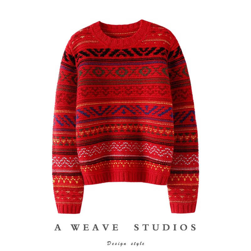 启超官方高端100%纯山羊绒衫