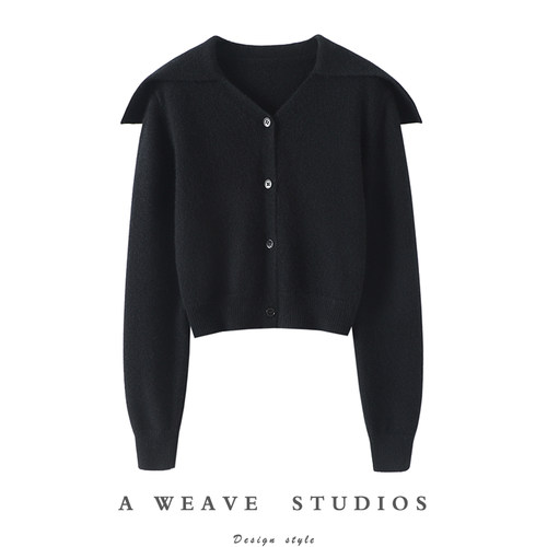 启超高端100%纯山羊绒衫